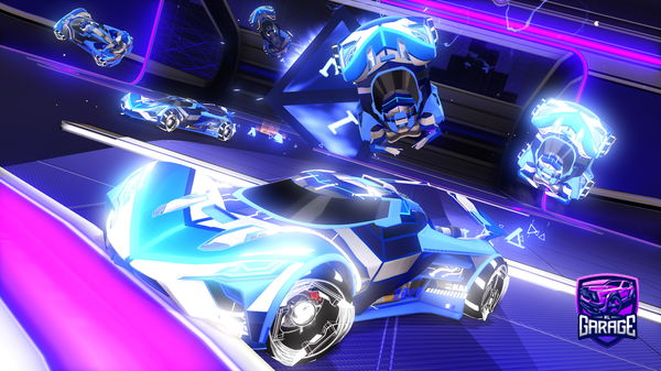 A Rocket League car design from irosario78