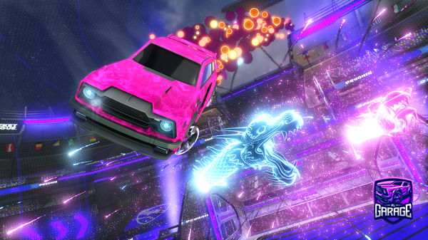 A Rocket League car design from ncnc