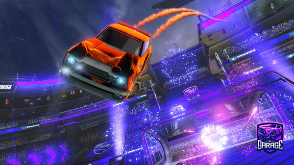 A Rocket League car design from Makitabazerka64