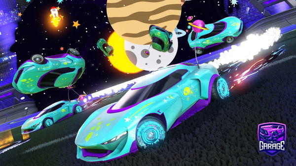 A Rocket League car design from DaceyB