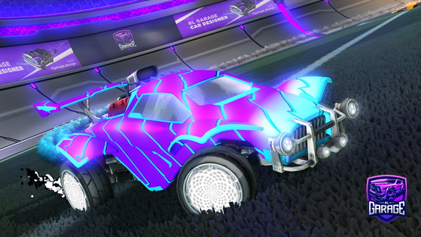 A Rocket League car design from Koctopuz