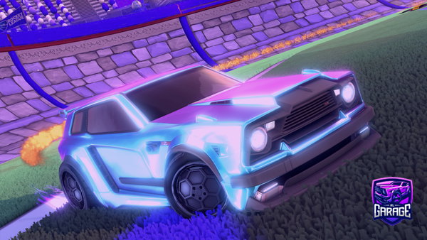A Rocket League car design from manussy