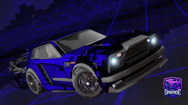 A Rocket League car design from Red_Devil2413