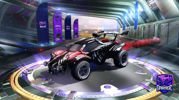 A Rocket League car design from BOSSDOG7086