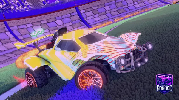 A Rocket League car design from SluggerMatt