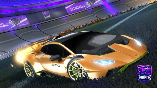 A Rocket League car design from freddospegetto