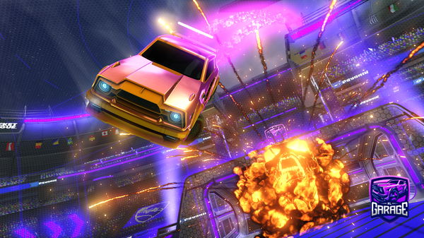 A Rocket League car design from SweetGhost