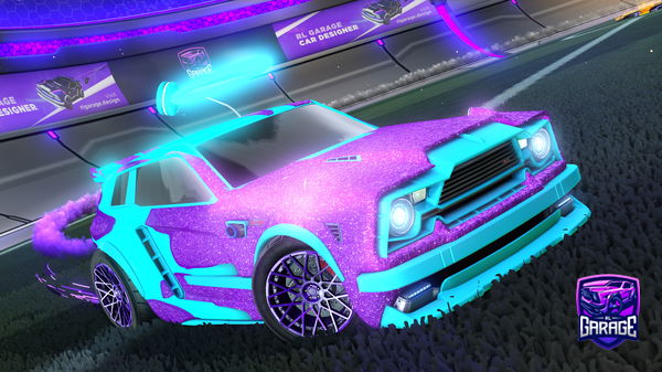 A Rocket League car design from ilikecat