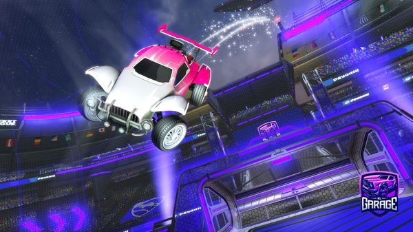 A Rocket League car design from kampfkaro