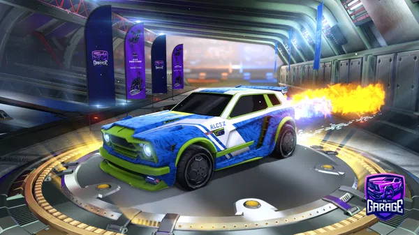 A Rocket League car design from CSLco