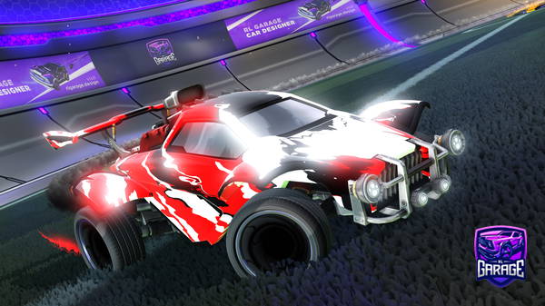 A Rocket League car design from SG628269