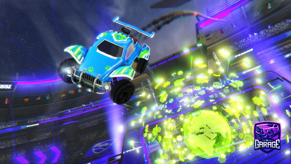 A Rocket League car design from RLdrako20000