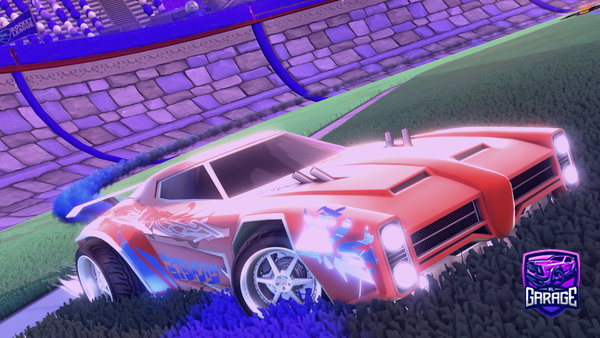 A Rocket League car design from Pentaa95