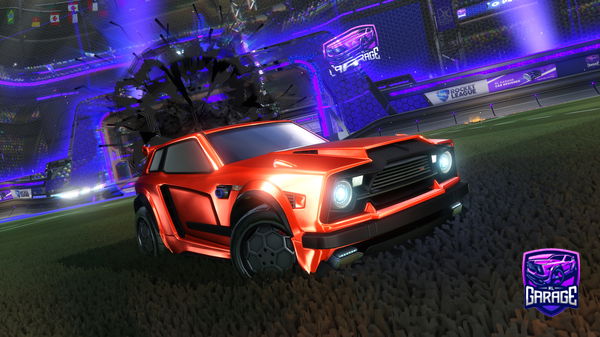 A Rocket League car design from Gamer4501