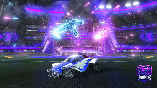 A Rocket League car design from ogamer12463