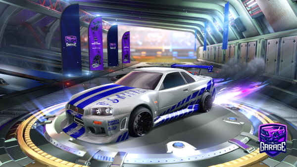 A Rocket League car design from Lolomoka2904