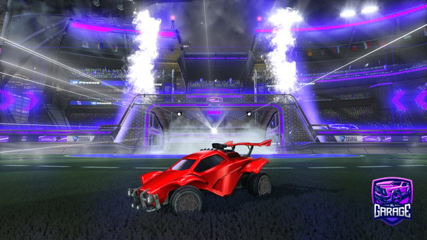 A Rocket League car design from trolex22