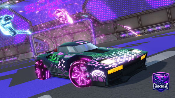 A Rocket League car design from Solor78