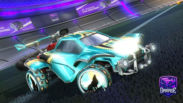 A Rocket League car design from Burpa1715