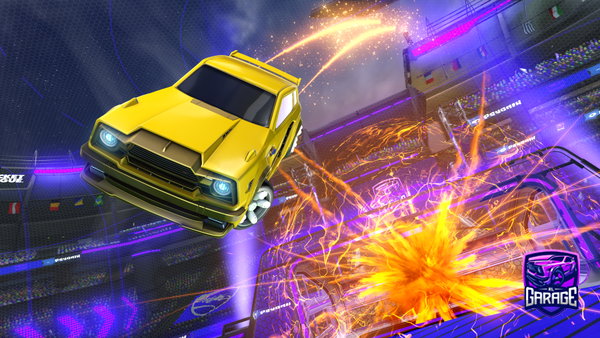 A Rocket League car design from bbatista0396