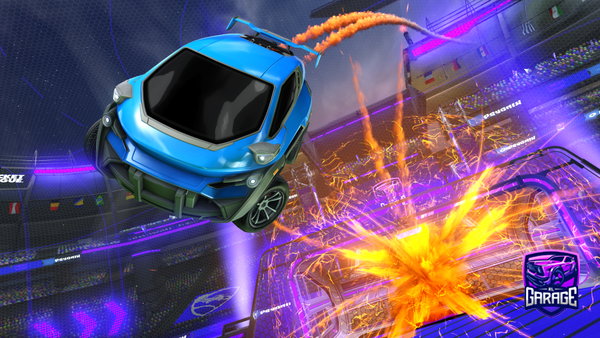 A Rocket League car design from Primaryswan1702