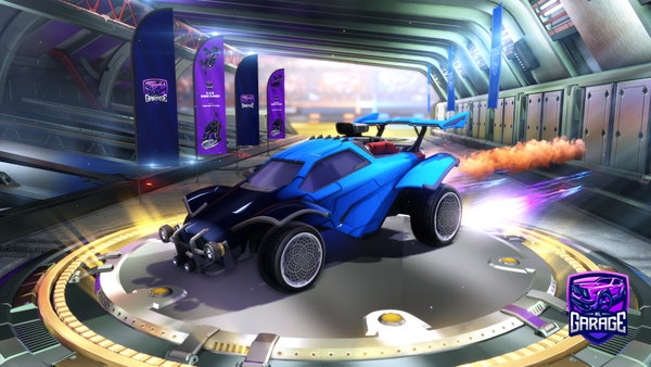 A Rocket League car design from Omarolyt