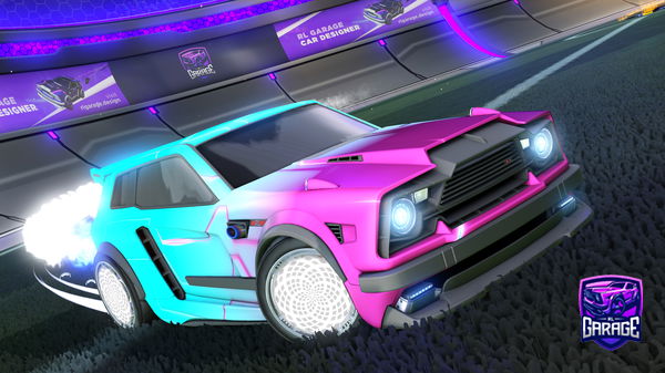 A Rocket League car design from JMarkall