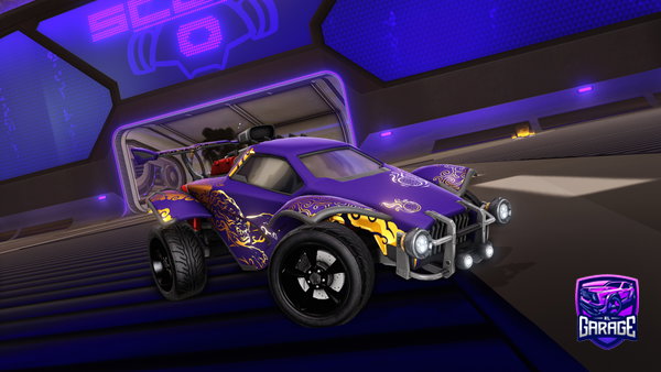 A Rocket League car design from E-swaap