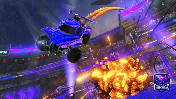 A Rocket League car design from Mistyc_Revanger_