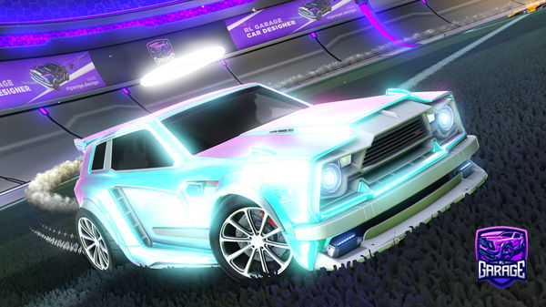 A Rocket League car design from wanted_disc289