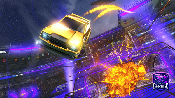 A Rocket League car design from matamurko