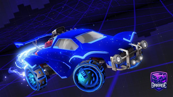 A Rocket League car design from Dasty