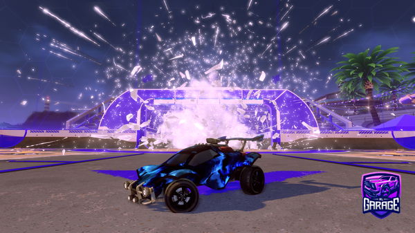 A Rocket League car design from litrdrr