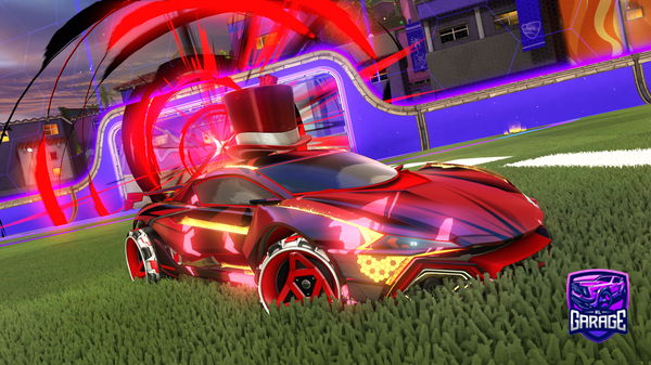 A Rocket League car design from Darker468