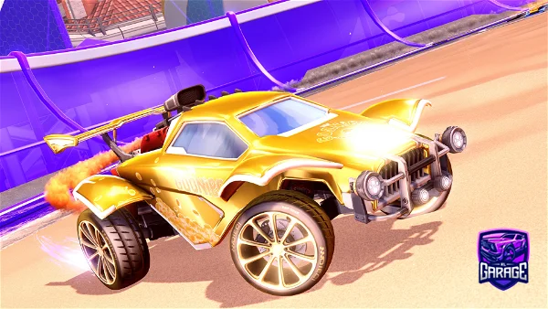 A Rocket League car design from MasterSloth8675
