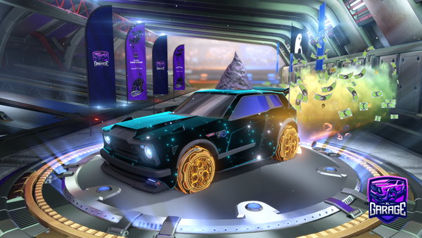 A Rocket League car design from AbovetheLoft
