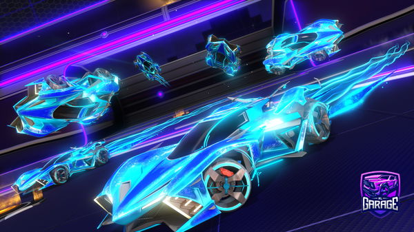 A Rocket League car design from MrRogers143