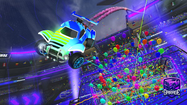 A Rocket League car design from yuganyogurt