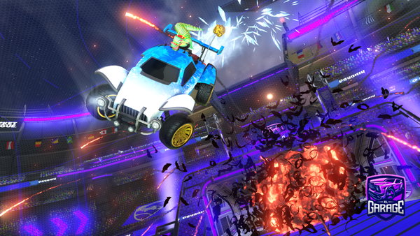 A Rocket League car design from TheYungBabatunde