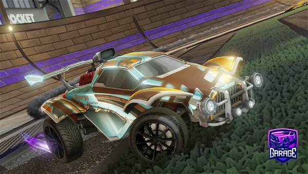 A Rocket League car design from Zeiademad