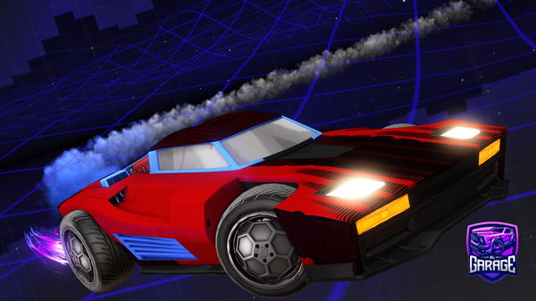 A Rocket League car design from Savinovich