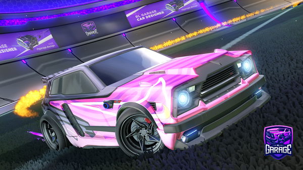 A Rocket League car design from TTV_someone_scores_goals