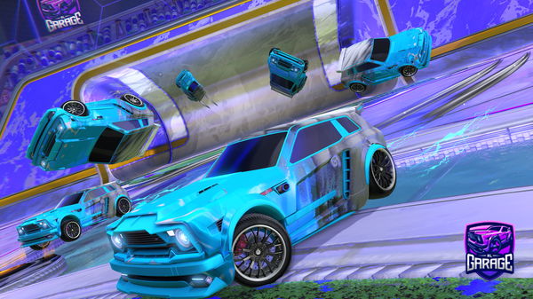 A Rocket League car design from BillyRobbo