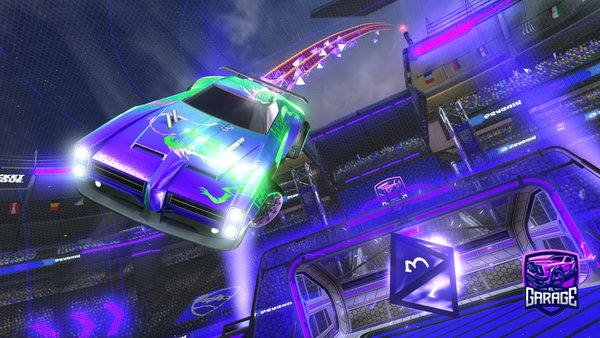 A Rocket League car design from LIGWENN