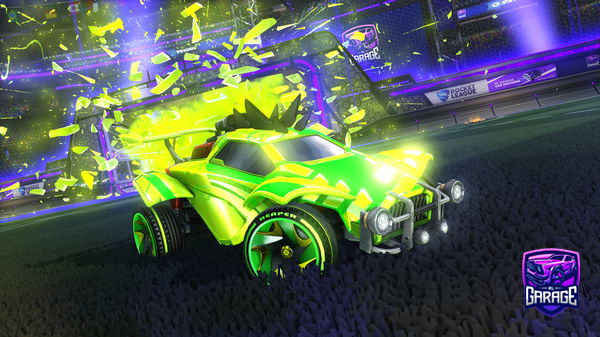 A Rocket League car design from iOnlyFlipReset