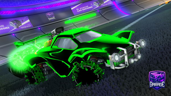 A Rocket League car design from Enchqntxxd
