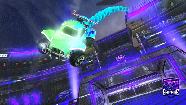 A Rocket League car design from Evakyt