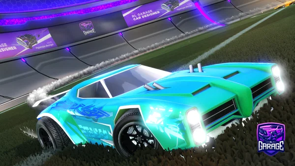 A Rocket League car design from flakie1110