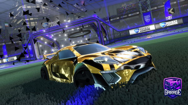 A Rocket League car design from HappyMyconid