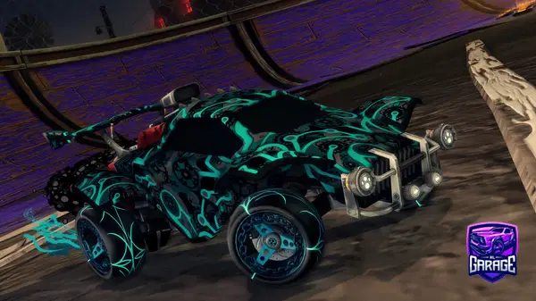 A Rocket League car design from RYZN-FROSTYBISCUIT